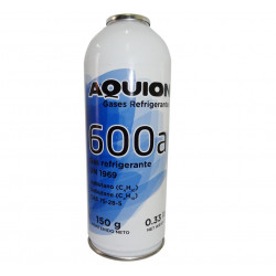 GAS REFRIGERANTE AQUION 600a 0.33LIBRAS